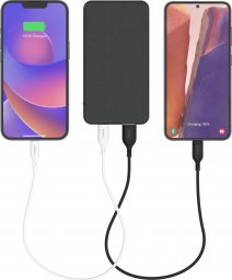 Powerbank Zagg International Mophie Essentials Powerstation 5K - powerbank 5000mAh (port USB-C, USB-A, kabel USB-A - USB-C w zestawie) (black)