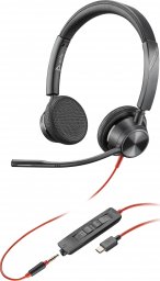 Słuchawki Poly Słuchawki Blackwire 3325 ST USB-C/A adapter 8X221AA