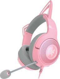 Słuchawki Razer Kraken Kitty V2 Różowe (RZ04-04730200-R3M1)
