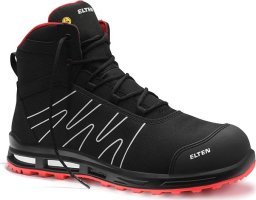 Sourcing Boots ELTEN ENNO XXT Pro Mid ESD S3S, black/red 44