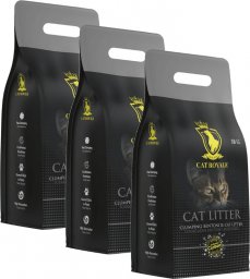 Żwirek dla kota Cat Royale Cat Royale Activated Carbon żwirek bentonitowy 30kg (3x10kg)