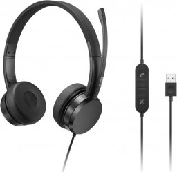 Słuchawki Lenovo Lenovo | USB-A Stereo Headset with Control Box | Wired | On-Ear