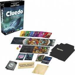  Hasbro CLUEDO Board game Escape SS Disaster (In Finnish lang.)