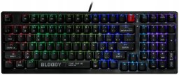 Klawiatura A4Tech A4tech Bloody S98 Black RGB mechaniczna klawiatura gamingowa USB CZ