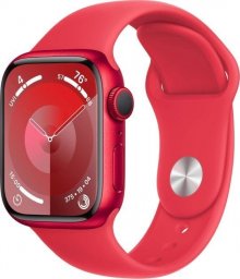 Smartwatch Apple APPLE Watch Series 9 GPS 41mm (PRODUCT)RED Aluminium Case with (PRODUCT)RED Sport Band - M/L