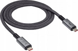  BBC AKYGA Kabel USB AK-USB-45 USB type C m / USB type C m ver. 4.0 240W 40Gb/s 1m