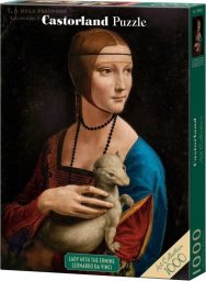 Smarton Puzzle 1000 elementów Dama z łasiczką Leonardo da Vinci Art Collection