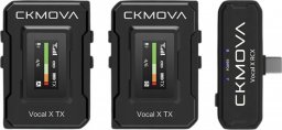 Mikrofon CKMOVA CKMOVA Vocal X V4 MK2 - Bezprzewodowy system usb-c z dwoma mikrofonami