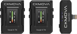 Mikrofon CKMOVA CKMOVA Vocal X V6 MK2 - Bezprzewodowy system lightning z dwoma mikrofonami