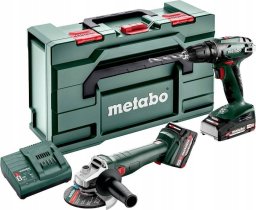 Zestaw elektronarzędzi Metabo METABO.COMBO SET 18V 2.4.3 (BS18+W18) 1x4.0Ah, 1x2.0Ah METABOX ...