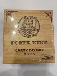  Cartamundi Karty Poker King 2x55