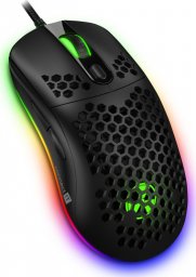 Mysz Connect IT BATTLE AIR 2 profesjonalna optyczna mysz, 12800 DPI, czarna