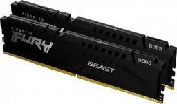 Pamięć Kingston Fury Beast, DDR5, 64 GB, 6400MHz, CL32 (KF564C32BBK2-64)