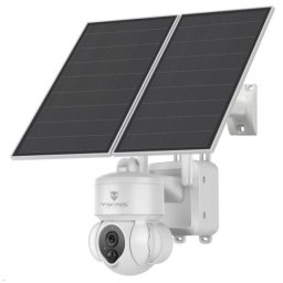 Kamera IP Viking Viking solární HD kamera HDs03 4G, bílá