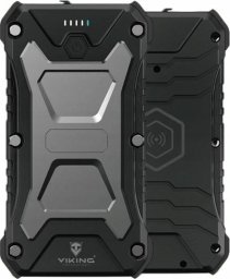 Powerbank Viking Viking outdoorová power banka SKADI I, 10000 mAh, bezdrátové nabíjení