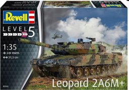  Revell Model plastikowy Leopard 2 A6M+ 1/35