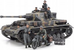  Tamiya Model plastikowy German Tank Panzerkampfwagen IV Ausf.G