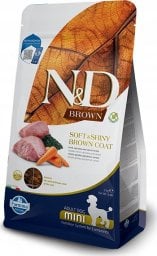 Farmina FARMINA N&D Brown Dog Lamb, Spirulina&Carrot Adult Mini - sucha karma dla psa - 2 kg