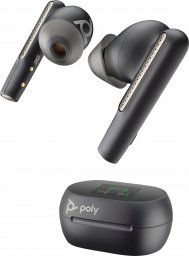 Słuchawki Poly Voyager Free 60+ UC Czarne +BT700 USB-A Adapter +Touchscreen Charge Case (7Y8G3AA)
