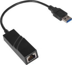 Adapter USB PremiumCord USB-A - RJ-45 Czarny  (kuethernet3)