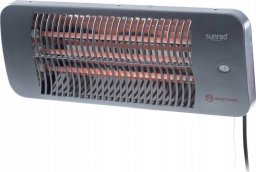  Sunred SUNRED | Heater | LUG-2000W, Lugo Quartz Wall | Infrared | 2000 W | Number of power levels | Suitable for rooms up to m² | Grey | IP24