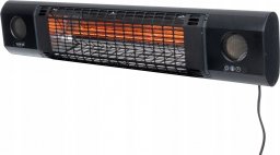 Sunred SUNRED | Heater | SOUND-2000W, Sun and Sound Ultra Wall | Infrared | 2000 W | Number of power levels | Suitable for rooms up to m² | Black | IP54