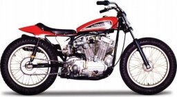  Maisto Model metalowy HD 1972 XR750 Racing bike 1/18