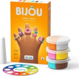  Tm Toys Masa Platyczna Hey Clay Bijou Sweet Rings