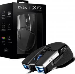 Mysz EVGA Mouse EVGA X17 Gaming Wired black