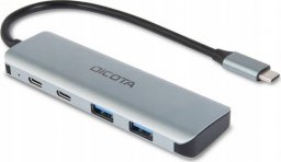 HUB USB Dicota Hub USB-C 4 w 1 Highspeed Hub 10Gbps