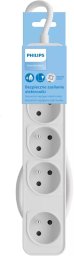 Listwa zasilająca Philips 4 gniazda 1.5 m biała (Phil-CHP2144W/60)