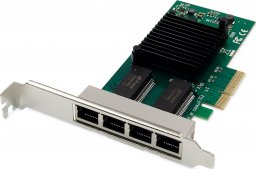 Karta sieciowa Digitus Adap Digitus RJ45 4-port Intel1350 Server NIC