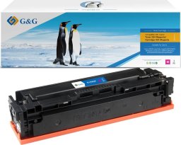 Toner G&G G&G kompatybilny toner z Canon 054HM, NT-PC054XM, magenta, 2300s, high capacity