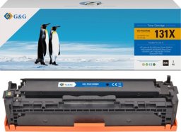 Toner G&G G&G kompatybilny toner z HP CF210X, Canon CRG731H, NT-PH210XBK, HP 131X, black, 2400s