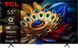 Telewizor TCL 55C655 QLED 55'' 4K Ultra HD Google TV 