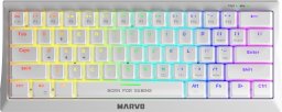 Klawiatura Marvo KG962WH Red switch (KG962G WH EN-R)