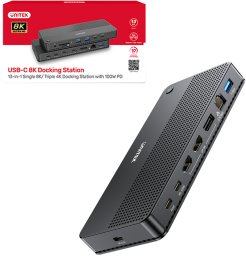 Stacja/replikator Unitek USB-C (D1104A01)