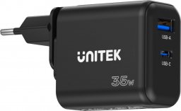 Ładowarka Unitek P1119A 1x USB-A 1x USB-C 3 A (P1119A)