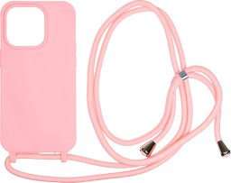 Mobile Origin Lanyard Case - Etui ze smyczą, pink do iPhone 14 Pro