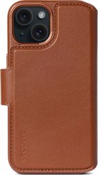 Decoded Decoded Leather Detachable Wallet, tan - iPhone 15 Plus