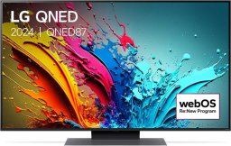 Telewizor LG Smart TV LG 75QNED87T6B 4K Ultra HD 55" HDR A2DP Edge-LED
