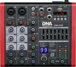  DNA DNA CM4-DSP mikser audio 4 kanały USB MP3 Bluetooth Phantom