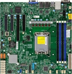 Płyta główna SuperMicro Supermicro Mainboard X13SCL-F micro-ATX Sockel 1700 DDR5-only Bulk