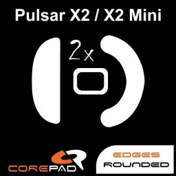 Ślizgacze Corepad Ślizgacze Corepad do Pulsar X2 / X2 Mini Wireless - 2szt