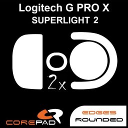 Ślizgacze Corepad Ślizgacze do Logitech G Pro X Superlight 2 - 2 szt.