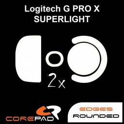 Ślizgacze Corepad Ślizgacze do Logitech G Pro X Superlight - 2 szt.