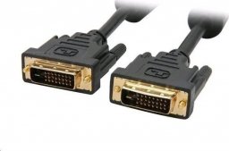  C-Tech C-TECH kabel DVI-DVI, M/M, 1,8m DVI-D, dual link, stíněný