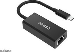 Akasa AKASA redukce USB-C na RJ45 (Ethernet), 2.5Gbps, 15cm