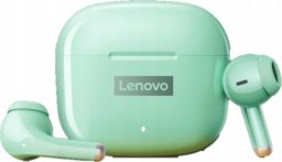 Słuchawki Lenovo Lenovo Lp40 PRO NEW TWS belaidės ausinės, žalios