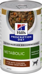  Hills Prescription Diet  	 HILL'S PD Canine Metabolic Stews 354g dla psa